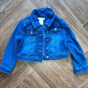 Cynthia Rowley Vibrant Blue Kids Jean Jacket